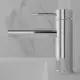 Tvättställsblandare Scandtap Steel Clear