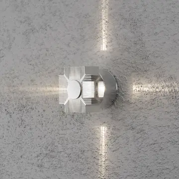 Vegglampe Gnosjö Konstsmide Monza 3W High Power LED Alu