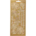 Stickers Creativ Company Roser 10x23 cm