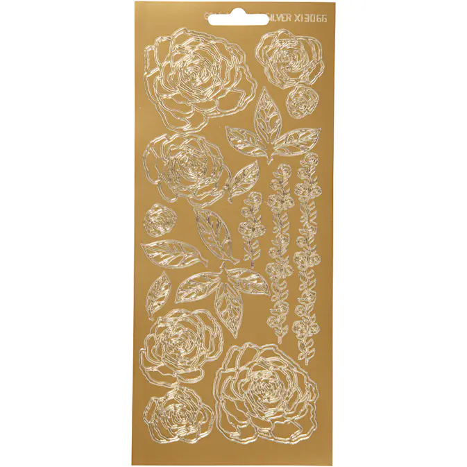 Stickers Creativ Company Roser 10x23 cm