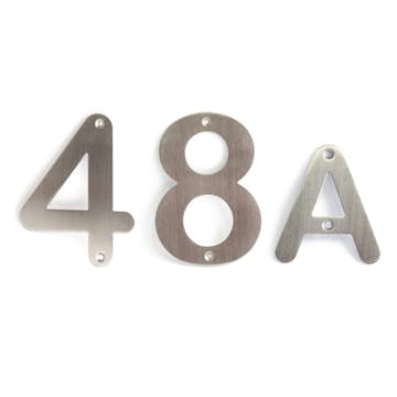 Husnummer Habo 570 Rustfritt