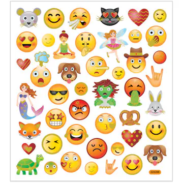 Klistremerker Creativ Company Emojis