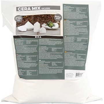 Modellgips Creativ Company Cera-Mix Exclusive Hvit 5 kg/1 Pk