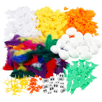 Materiellsett Creativ Company Kyllinger 6 cm 1 Sett