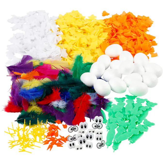 Materiellsett Creativ Company Kyllinger 6 cm 1 Sett