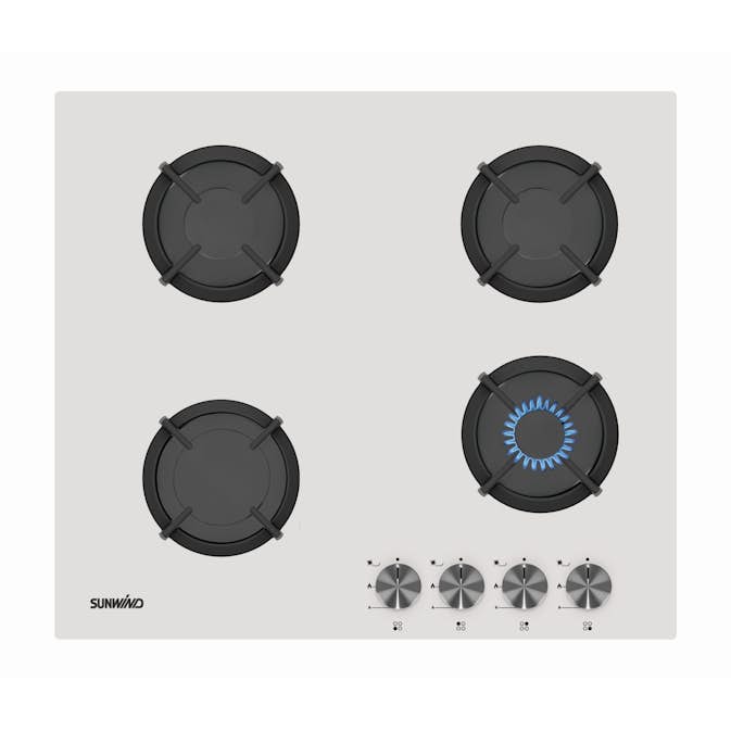 Gasstopp Sunwind Chef Hvit 60cm