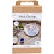 Hobbysett Creativ Company DIY Kit Resin Støping Rundt Brett med Marmorering