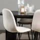 Spisegruppe Venture Home Vail med 6 Polar Stoler Fløyel