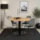 Spisegruppe Venture Home Cornelia med 4 Pobbie Stoler
