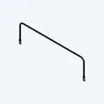 Barnelist Dolle til Spiraltrapp Toronto Antrasitt 155 cm