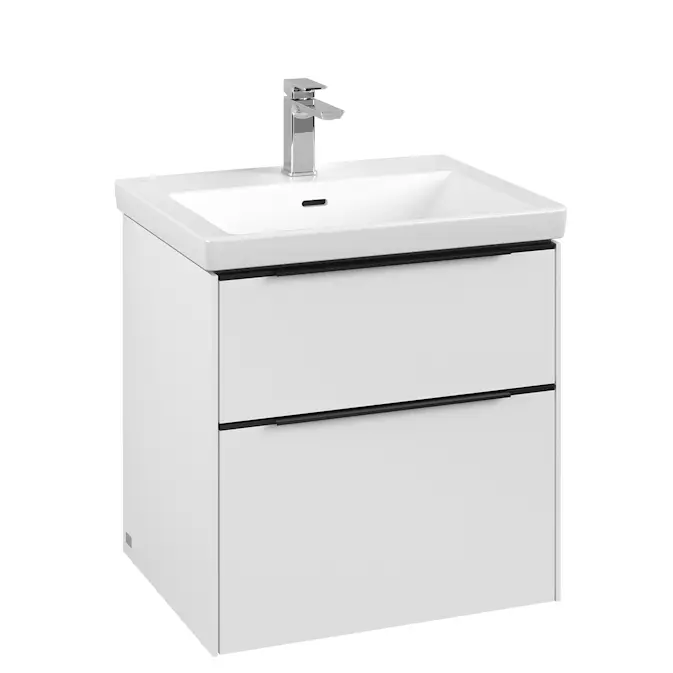 Tvättställsskåp Villeroy & Boch Subway 3.0 med 2 Lådor