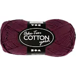 Bomullsgarn Creativ Company Petroleum Nr 8/4 170 m