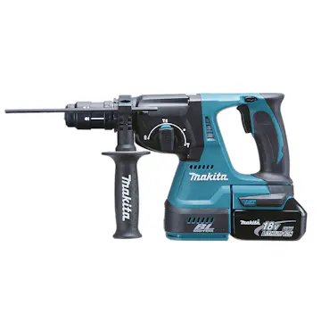 Kombihammer Makita DHR243RTJ 18V med Batteri og Lader