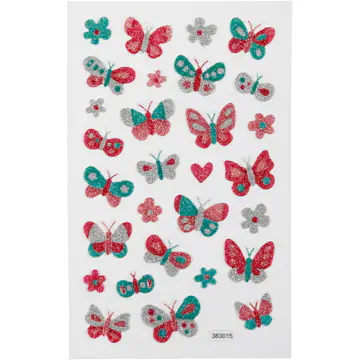 Klistremerker Creativ Company Sommerfugler