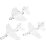 Fly Creativ Company Hvit 3 stk/1 Pk