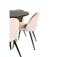 Spisegruppe furniture/fashion Copenhagen Ø140 cm med 6 Velvet Stoler
