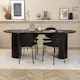 Spisegruppe Venture Home Bianca med 4 Valor Stoler