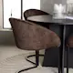 Spisegruppe Venture Home Bootcut Ø110 cm med 4 stk Evening Stoler