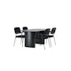 Spisegruppe Venture Home Isolde med 4 stk Yesterday Stoler