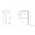 Frittstående Fryser Bosch GSN36VIEP Serie 4 Rustfritt