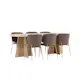Spisegruppe Venture Home Bootcut 230 med 6 stk Modesto Stoler