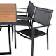 Spisegruppe Venture Home King med 6 Curz Stablebare Spisestoler