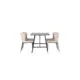 Spisegruppe Venture Home Kaseidon med 4 stk Modesto Stoler