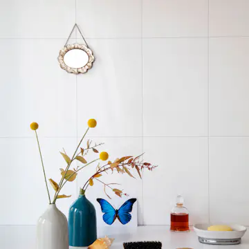 Våtrumsskiva BerryAlloc Wall & Water Vit Snö GF 20x30