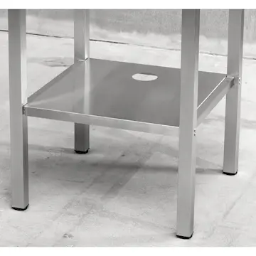 Underhylle Vilan Stainless Rustfritt Stål Underhylle med Hull