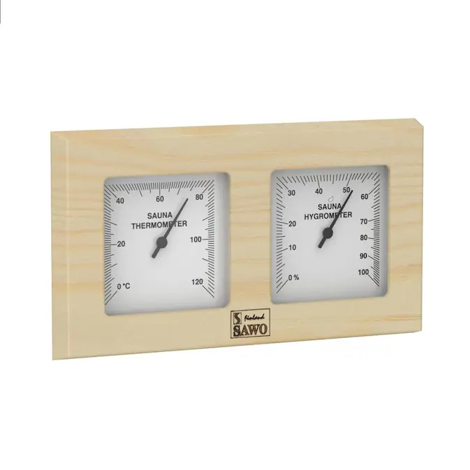 Badstu Thermo-Hygrometer SAWO 222