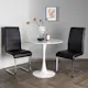Spisegruppe Venture Home Hamden Ø80 cm med 2 stk Tempo Stoler