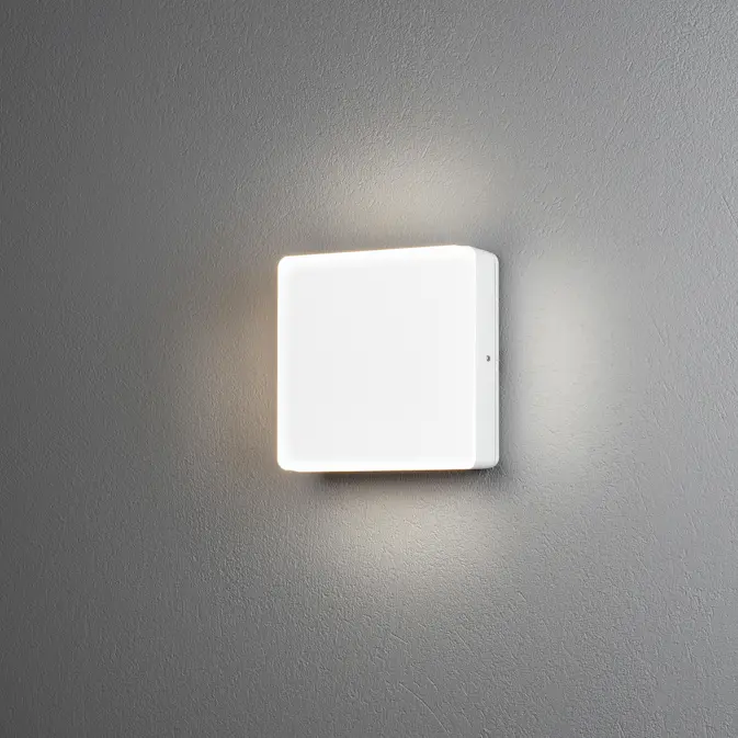 Vegglampe Gnosjö Konstsmide Cesena 10W High Power LED med Skumringsrele
