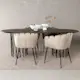 Spisegruppe furniture/fashion Stone med 4 Limhamn Stoler