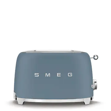 Brødrister Smeg TSF01SBMEU Storm Blå Kompakt Design
