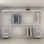 Innredningsløsning Elfa Garderobe Nr 8 Hvit B: 3063 mm