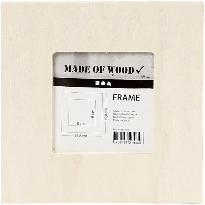 Ramme Creativ Company Str 15,8x15,8 cm 1 stk