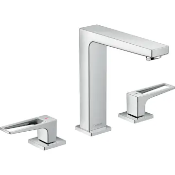 Servantbatteri Hansgrohe Metropol 160 3-hulls med Bøylehåndtak