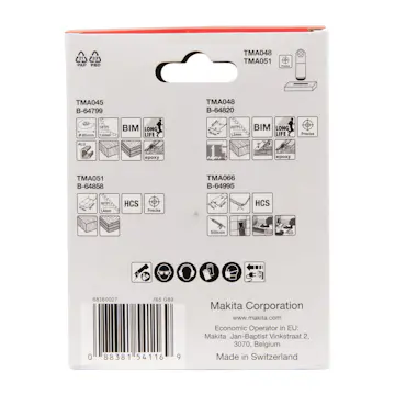 Sagbladsett Makita B-67505 Starlock Golvset 4 st