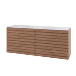 Servantskap Linn Bad Selma 160 cm 2 Dobbel Skuffer Eikestav