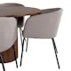 Spisebord Venture Home Bianca og 4 Bergen Spisestol Venture Homear i Polyester