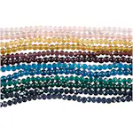 Glass Creativ Company og Facettperler Creativ Company Hullstr 1 mm 12x45 stk/1 Pk
