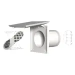 Veggventil Fresh TL100D Energy Innvendig del