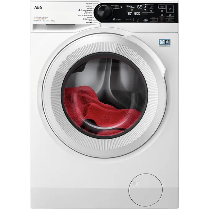 Vaskemaskin med Tørketrommel AEG LWR732C96Q ProSteam® Hvit