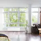 Panelovn Termo GLASS Hvit Glassfront