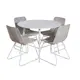 Spisegruppe Venture Home Plake med 4 Cornelia Stoler Rundt