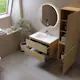 Tvättställsskåp Bathlife Eufori Ljus Ek