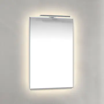 Speil Macro Design Crown Ambilight T-belysning med Ramme