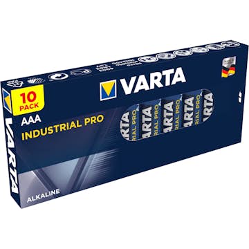 Batterier Varta Industrial High Energy AAA 10-pk
