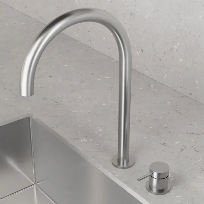 Kjøkkenbatteri Scandtap Steel Harmonized K2