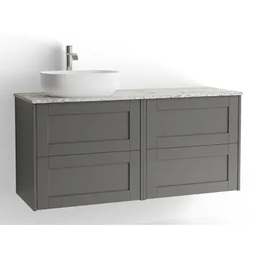 Tvättställsskåp Vedum Mezzo Frame 1200 med 4 Lådor